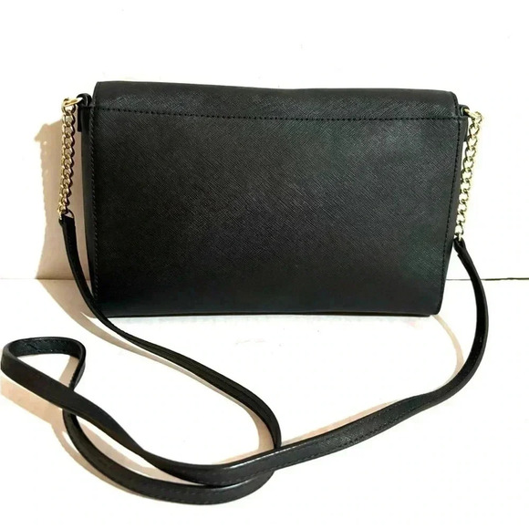 Kate spade black leather crossbody handbag - Picture 3 of 11